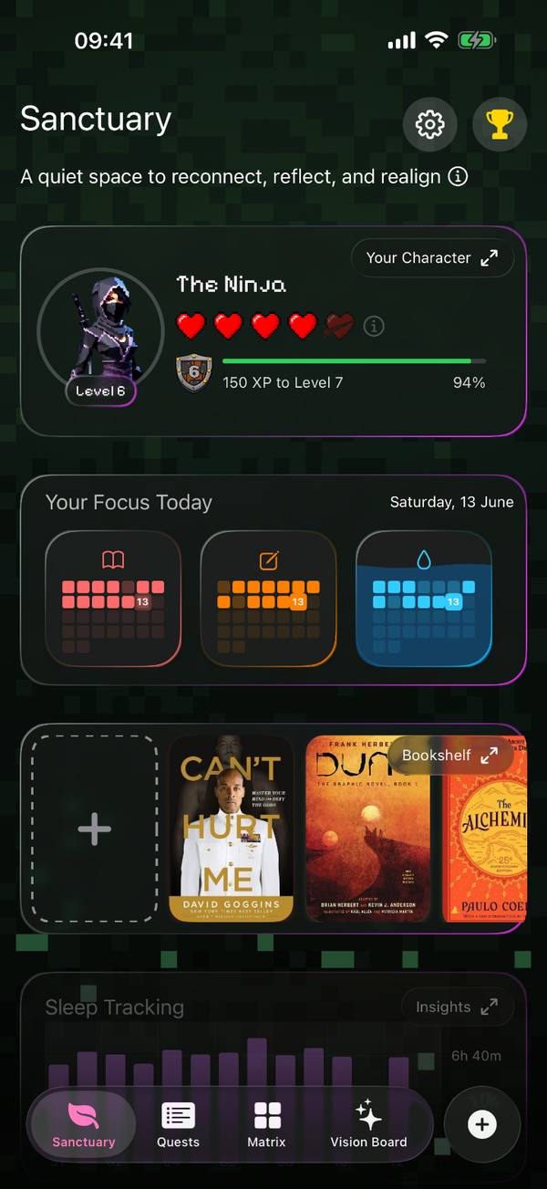 Super Human The Sanctuary screen